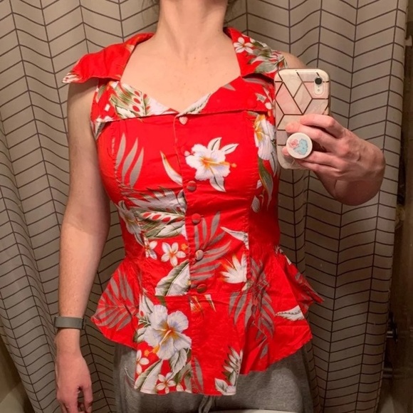 ❌SOLD❌Hell Bunny Vixen Tank - Picture 5 of 7